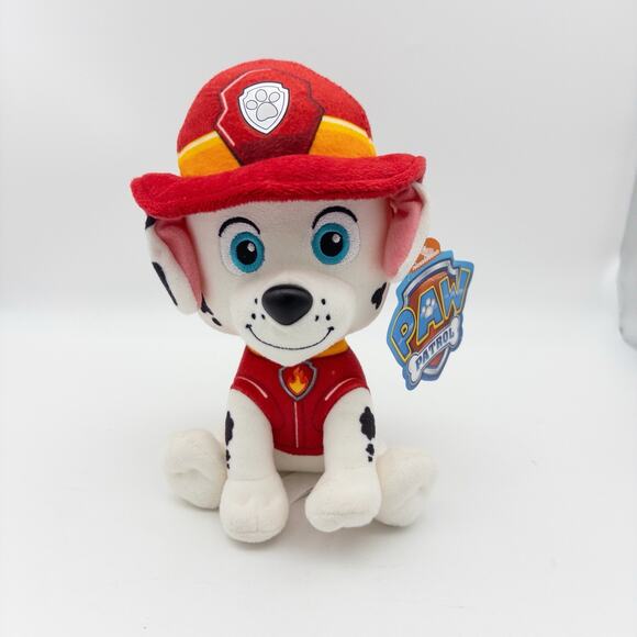 NEW GUND Paw Patrol Marshall in Signature Firefighter Uniform, 9" Plush Dog - Picture 2 of 12